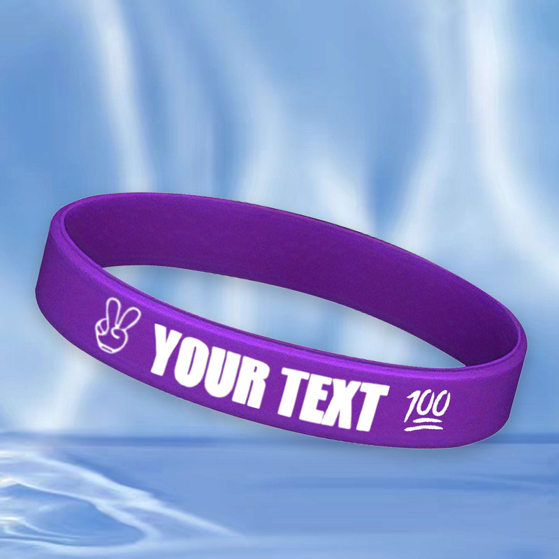 105pcs Custom Silicone Wristbands for Daily Wear and Events